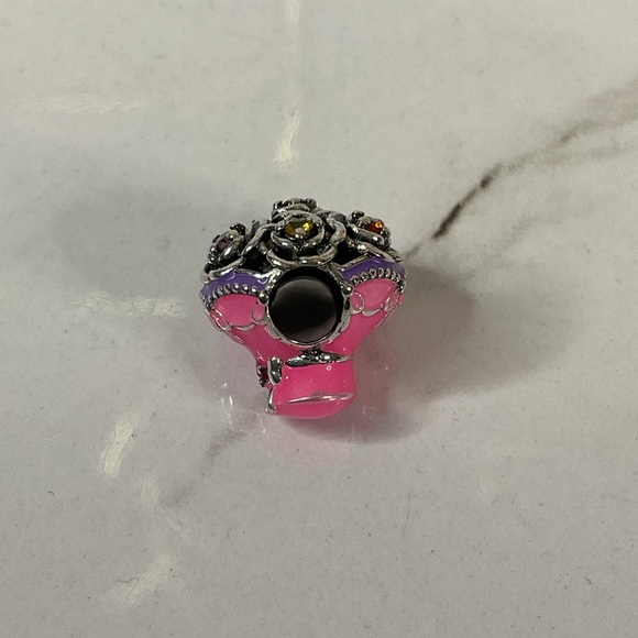 🌟 S925 Sterling Silver Bouquet Charm - Picture 5 of 8